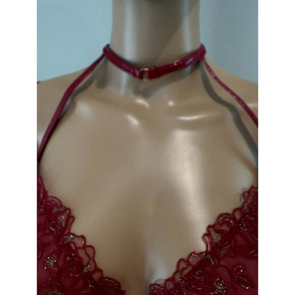 Victoria's Secret VERY SEXY Unlined Floral Embroidered Demi Bra NWT, 34DD - Picture 7 of 16